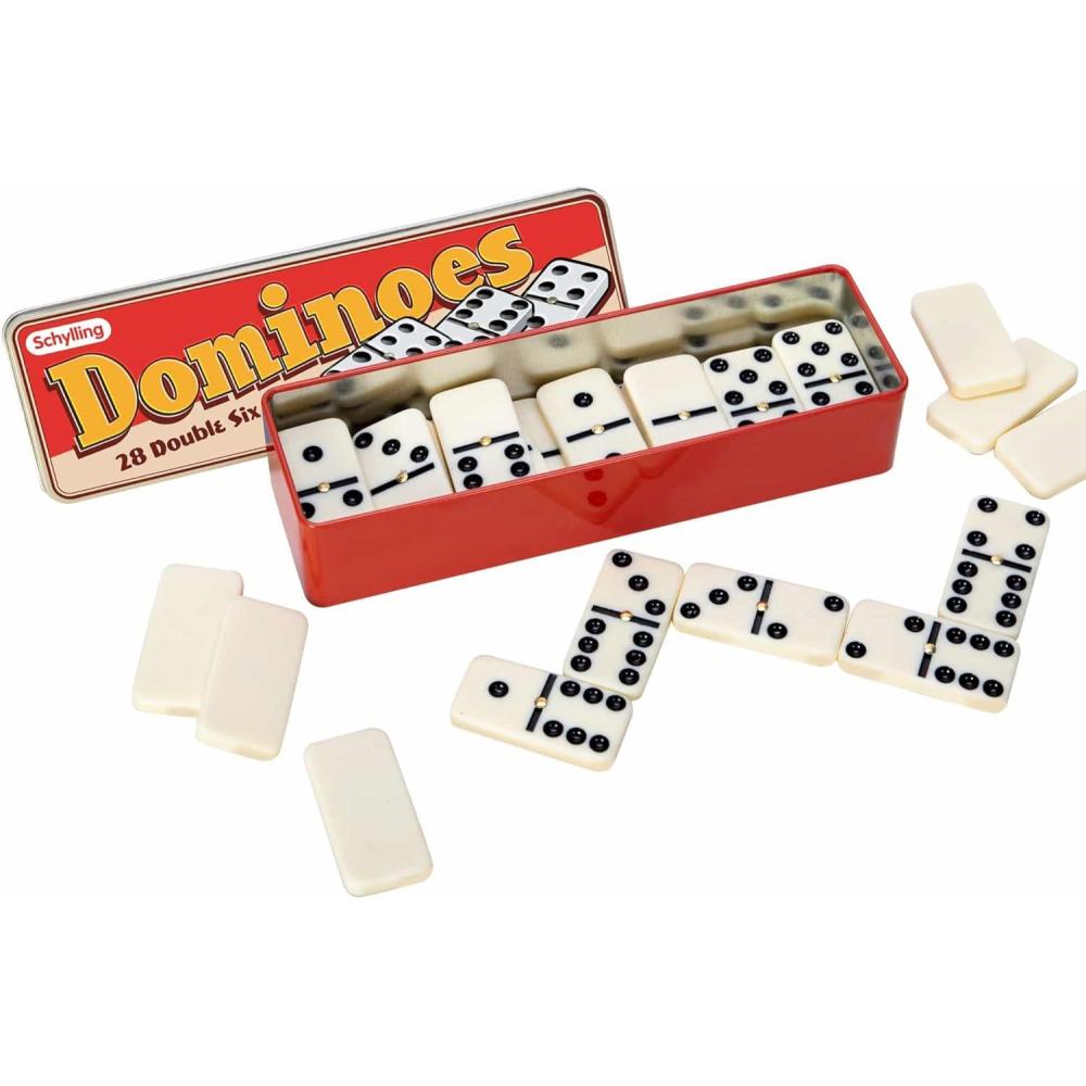 Schylling Double Six Dominoes Toy, 1 EA