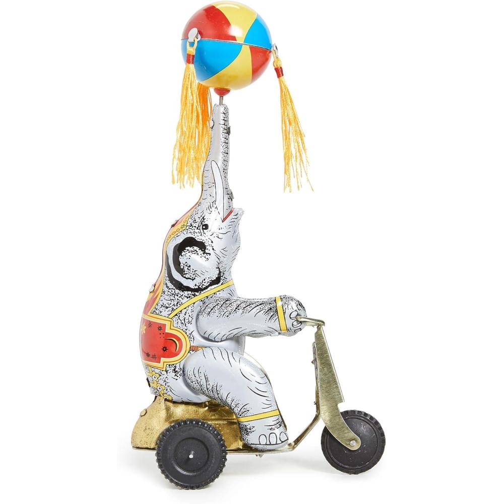 Schylling Tin Elephant on a Bike