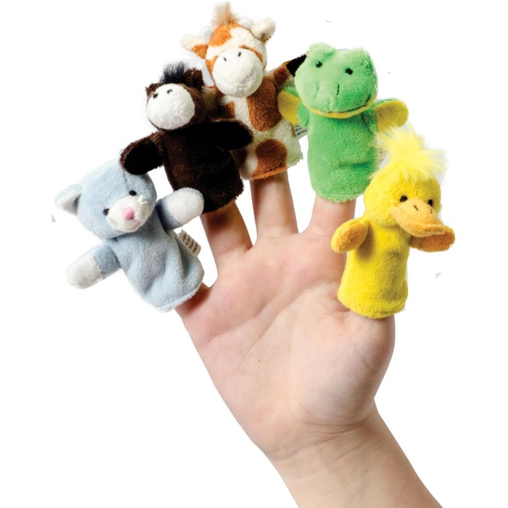 SCHYLLING Animal Finger Puppets, 1 EA